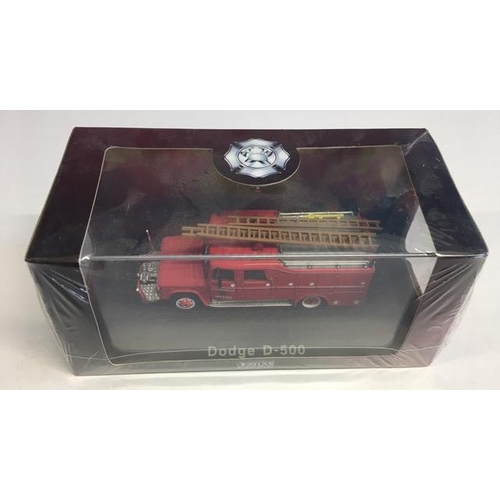 2156 - Atlas Editions Fire Vehicle 4144111 Dodge D-500. Still cellophane sealed.