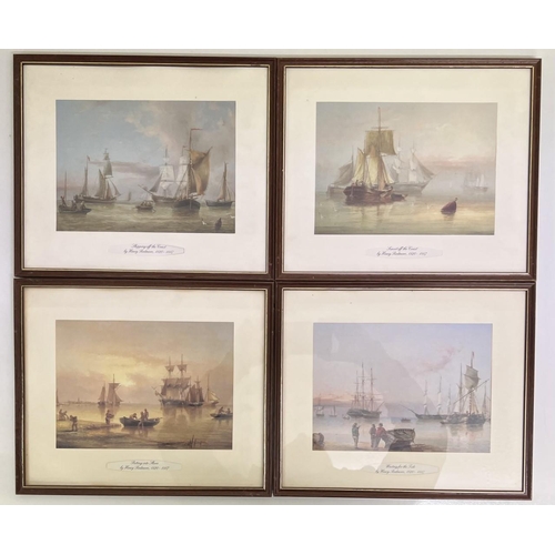 346 - A set of four nautical-themed prints, after Henry Radmore. 