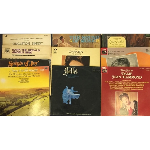 3302 - Classical (mainly) - a collection of LP'S  (x10). To include Dame Joan Hammond, Walt Disney Great Ba... 