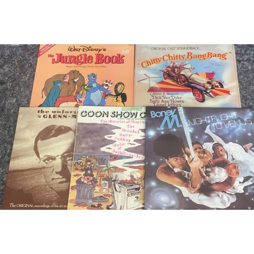 3309 - Various Artists - a collection of LP'S (x5). To include Walt Disney Jungle Book, Chitty Chitty Bang ... 