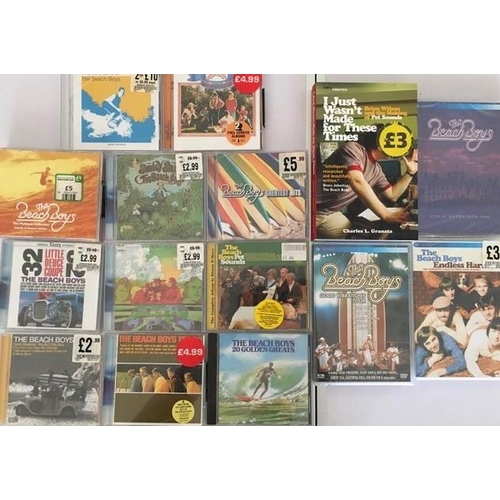 3315 - Beach Boys - a collection of mostly new/unplayed CD's (x11), DVD's (x3) & Book