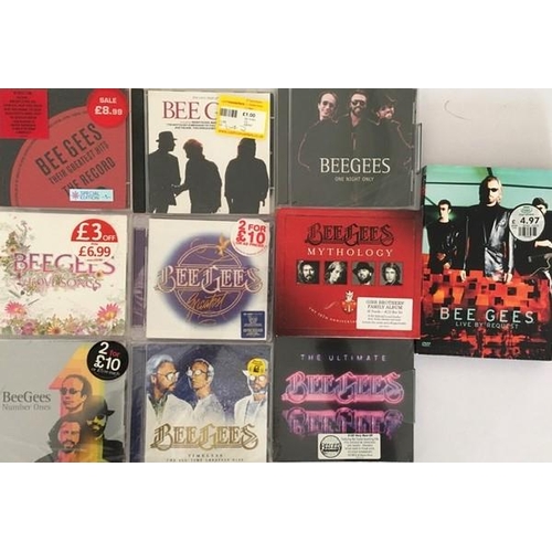 3318 - Bee Gees - a collection of mostly new/unplayed CD's (x9) & DVD