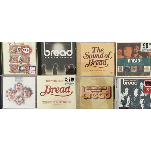 3327 - Bread - a collection of mostly new/unplayed CD's (x8)