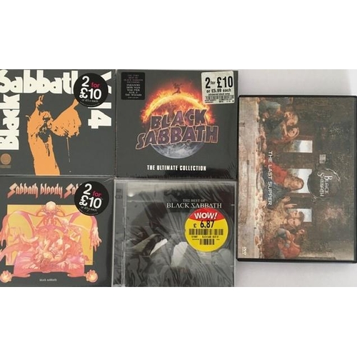 3337 - Black Sabbath - a collection of mostly new/unplayed CD's (x4) & DVD