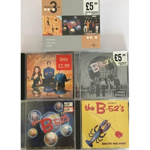 3338 - B-52s - a collection of mostly new/unplayed CD's (x5)