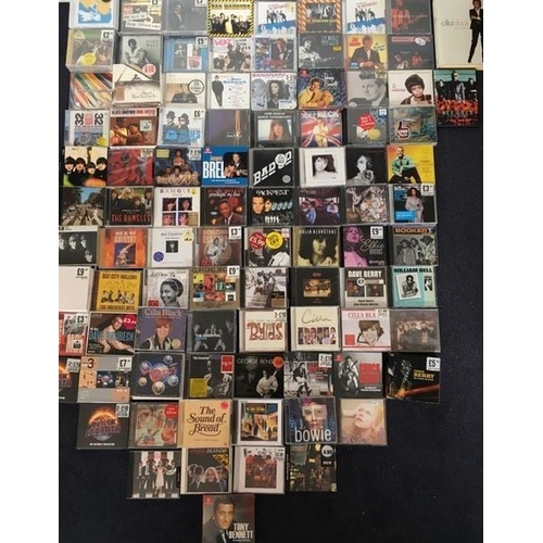 3341 - Various Artists - a collection of mostly new/unplayed CD's (x153 approx.), DVD & Book. Includes some... 