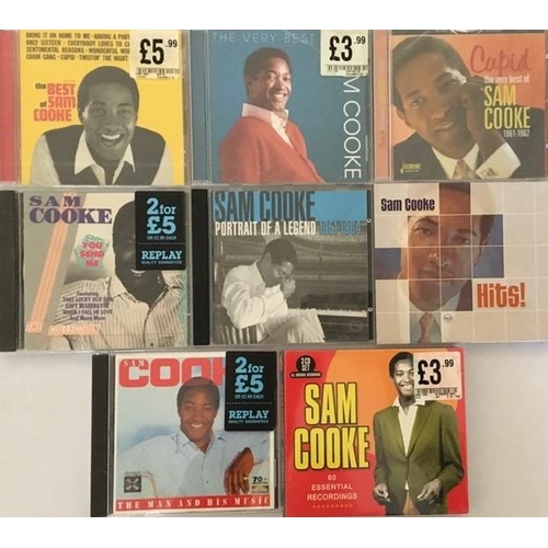 3362 - Sam Cooke - a collection of mostly new/unplayed CD's (x8)