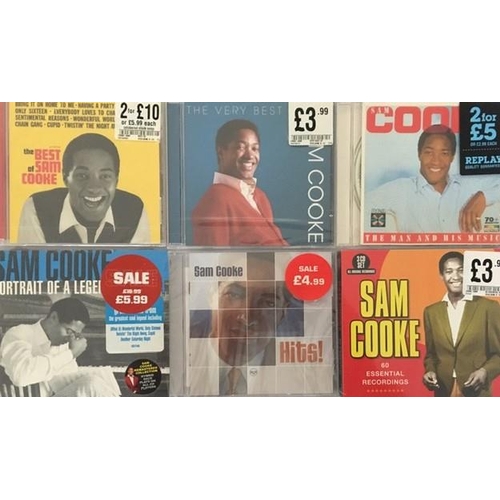 3363 - Sam Cooke - a collection of mostly new/unplayed CD's (x6)