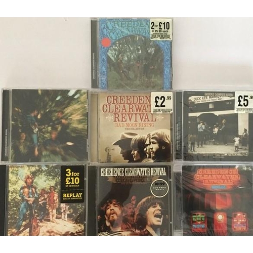 3367 - Creedence Clearwater Revival - a collection of mostly new/unplayed CD's (x7)