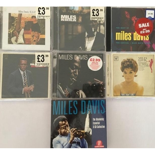 3372 - Miles Davis - a collection of mostly new/unplayed CD's (x7)