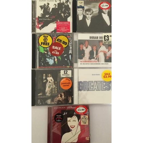 3378 - Duran Duran - a collection of mostly new/unplayed CD's (x7)