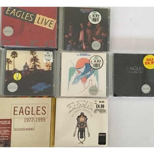 3385 - Eagles - a collection of mostly new/unplayed CD's (x7)