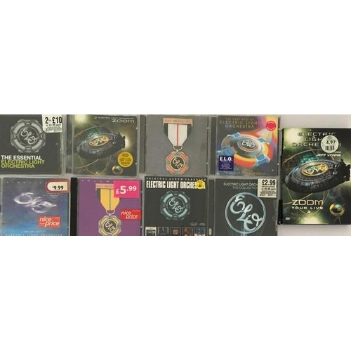 3387 - ELO - a collection of mostly new/unplayed CD's (x8) & DVD