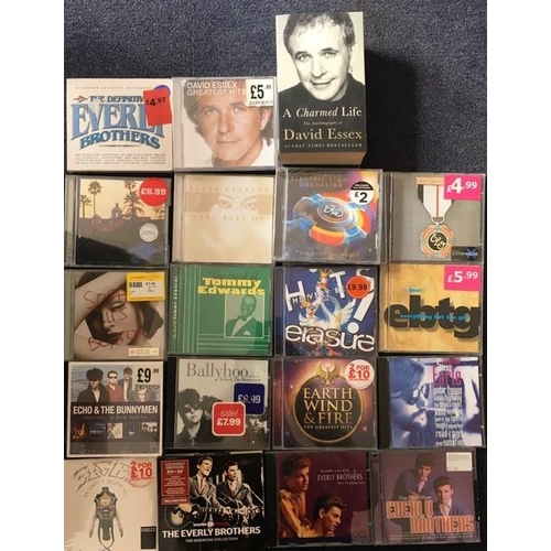 3389 - Various Artists - a collection of mostly new/unplayed CD's (x21 approx.) & Books (x3). Includes some... 