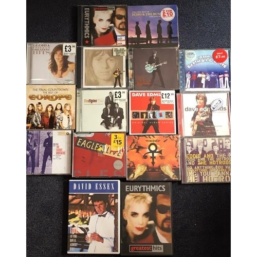 3390 - Various Artists - a collection of mostly new/unplayed CD's (x14 approx.) & DVD's (x2). Includes some... 