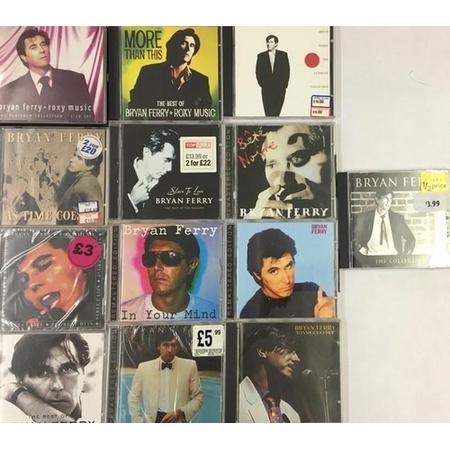 3391 - Bryan Ferry - a collection of mostly new/unplayed CD's (x13)