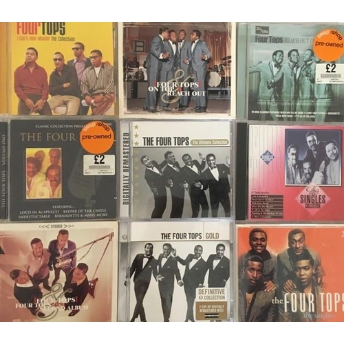 3396 - Four Tops - a collection of mostly new/unplayed CD's (x9)