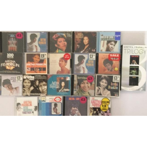 3397 - Aretha Franklin - a collection of mostly new/unplayed CD's (x20)