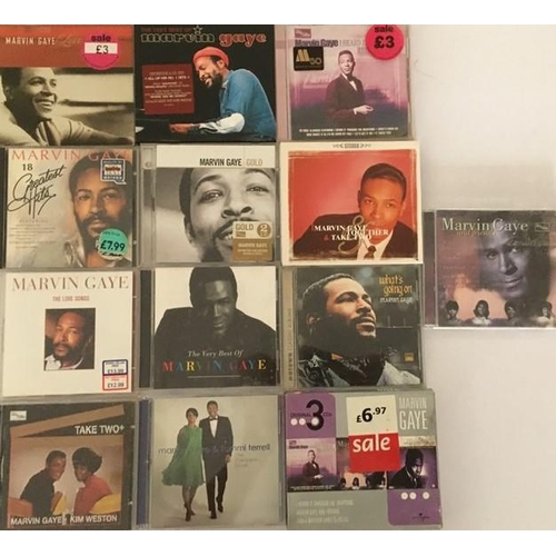 3401 - Marvin Gaye - a collection of mostly new/unplayed CD's (x13)