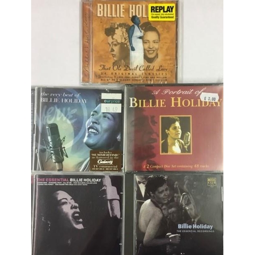 3410 - Billie Holiday - a collection of mostly new/unplayed CD's (x5)