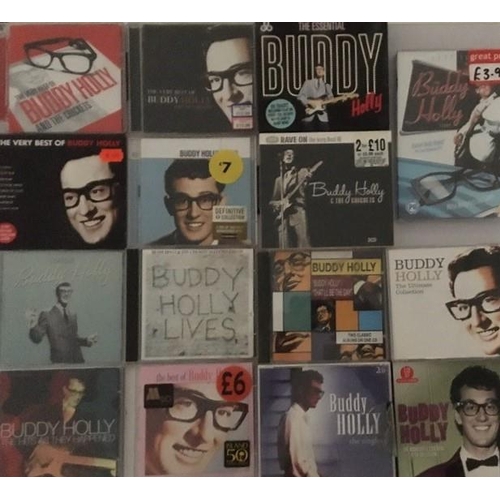 3412 - Buddy Holly - a collection of mostly new/unplayed CD's (x14) & DVD