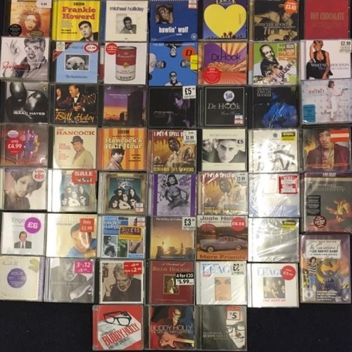 3415 - Various Artists - a collection of mostly new/unplayed CD's (x66 approx.), HD DVD's (x3) & DVD. Inclu... 