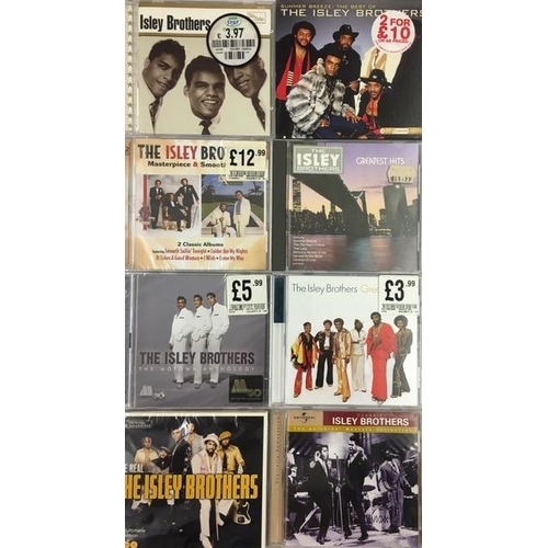 3419 - The Isley Brothers - a collection of mostly new/unplayed CD's (x8)