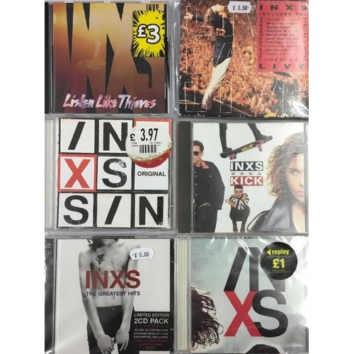 3420 - INXS - a collection of mostly new/unplayed CD's (x6)