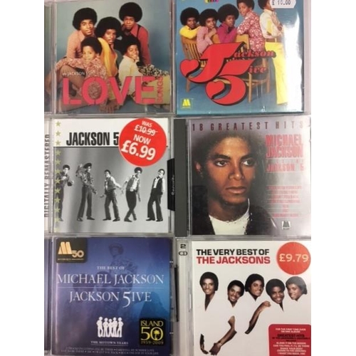 3421 - The Jackson 5 - a collection of mostly new/unplayed CD's (x6)