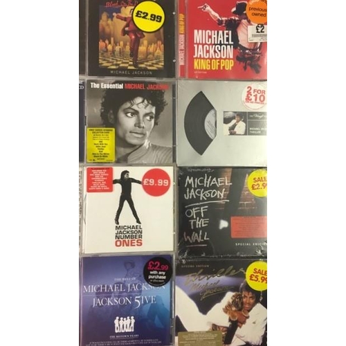 3422 - Michael Jackson - a collection of mostly new/unplayed CD's (x8)