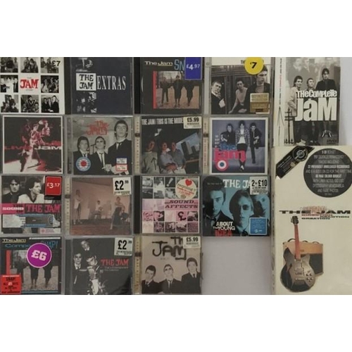 3423 - The Jam - a collection of mostly new/unplayed CD's (x16) & DVD