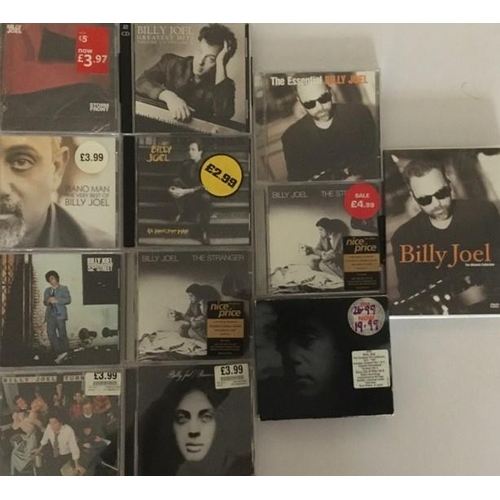 3426 - Billy Joel - a collection of mostly new/unplayed CD's (x11) & DVD