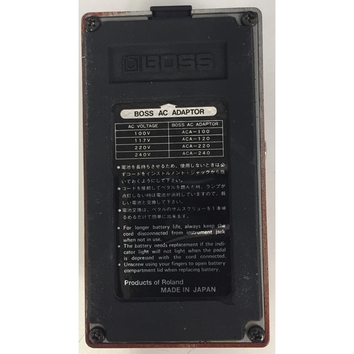 3432 - A rare 'Roland - Boss' Octaver 2 guitar pedal. Black label/Japanese made, with serial number availab... 