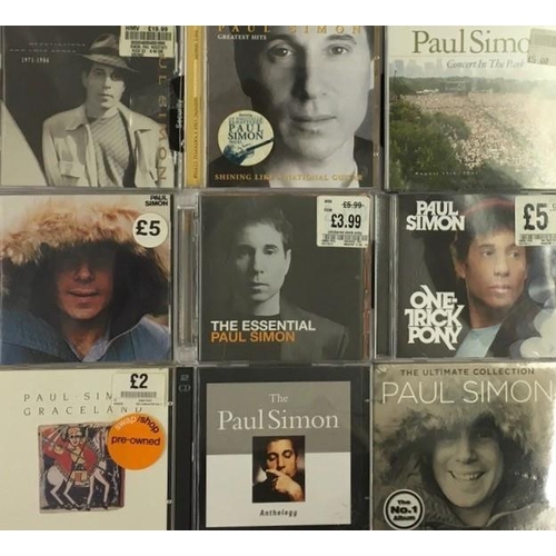 3570 - Paul Simon - a collection of mostly new/unplayed CD's (x9)