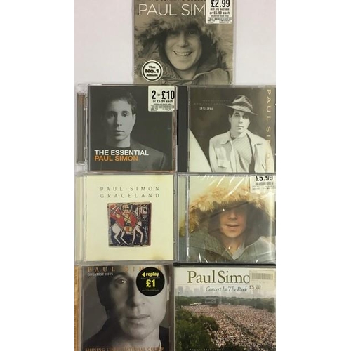 3571 - Paul Simon - a collection of mostly new/unplayed CD's (x7)