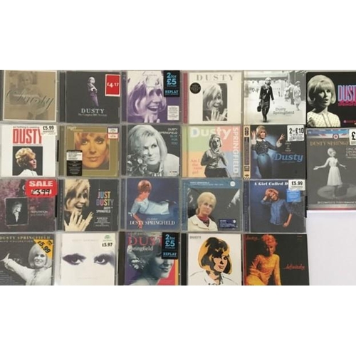 3582 - Dusty Springfield - a collection of mostly new/unplayed CD's (x21) & DVD