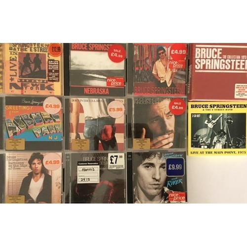 3584 - Bruce Springsteen - a collection of mostly new/unplayed CD's (x11)