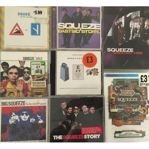 3588 - Squeeze - a collection of mostly new/unplayed CD's (x6) & DVD's (x2)