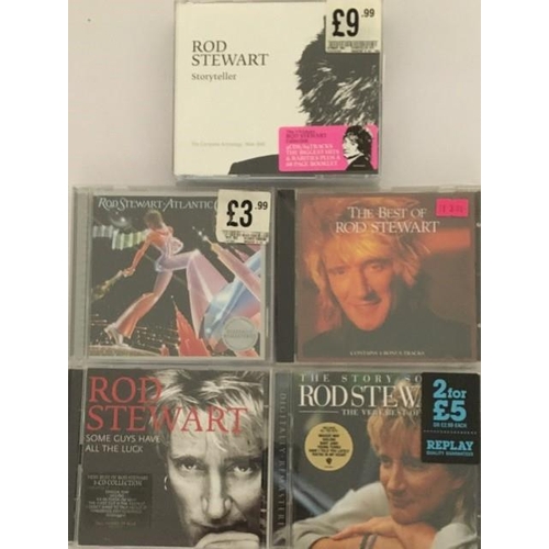 3596 - Rod Stewart - a collection of mostly new/unplayed CD's (x5)