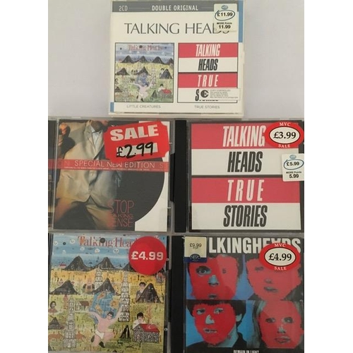 3602 - Talking Heads - a collection of mostly new/unplayed CD's (x5)