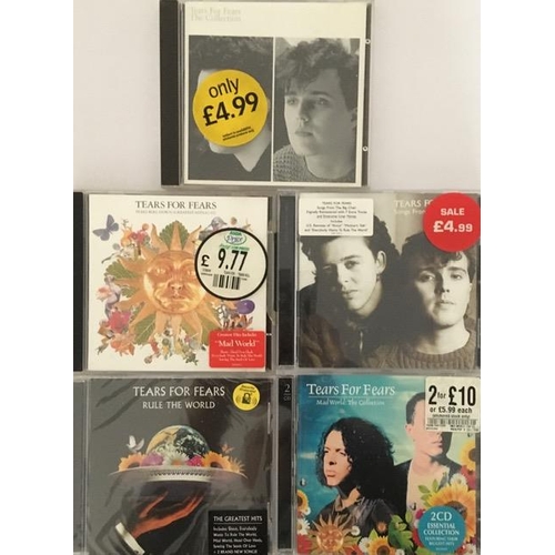 3603 - Tears For Fears - a collection of mostly new/unplayed CD's (x5)