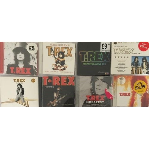 3612 - T-Rex - a collection of mostly new/unplayed CD's (x8)