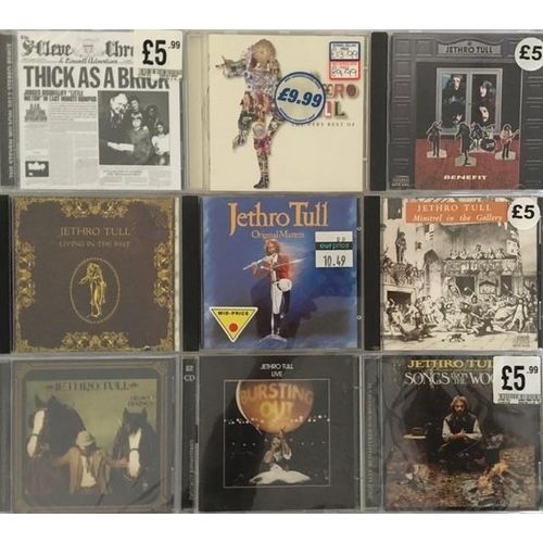 3614 - Jethro Tull - a collection of mostly new/unplayed CD's (x9)