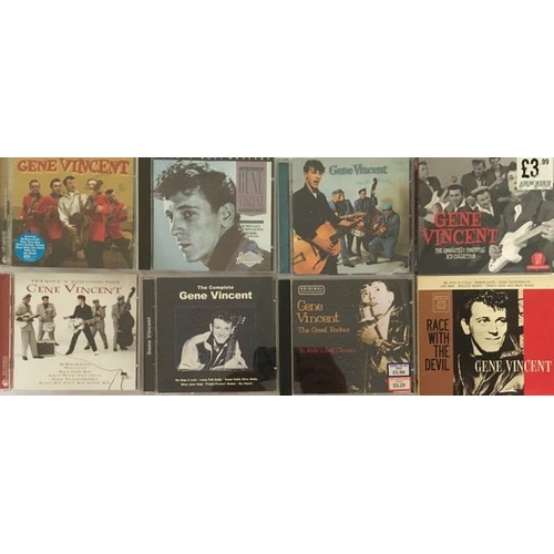 3626 - Gene Vincent - a collection of mostly new/unplayed CD's (x8)