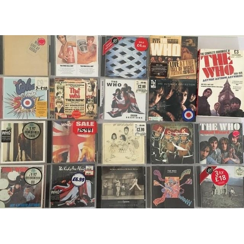 3629 - The Who - a collection of mostly new/unplayed CD's (x16) & Book