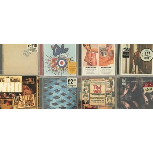 3630 - The Who - a collection of mostly new/unplayed CD's (x8)