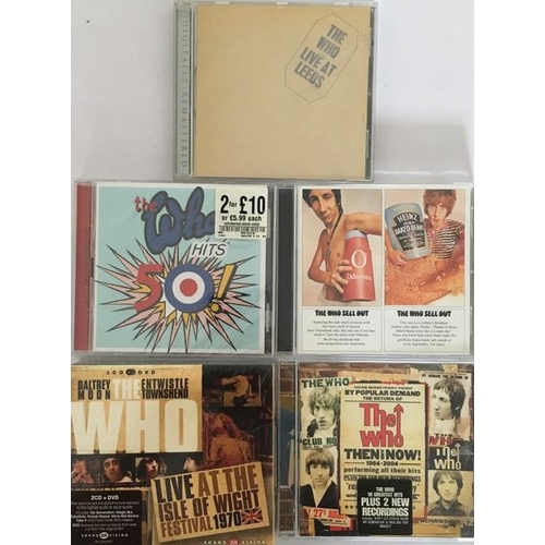 3633 - The Who - a collection of mostly new/unplayed CD's (x5)