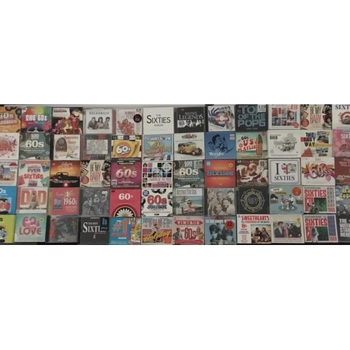 3653 - 1960's (mainly) - a collection of mostly new/unplayed CD's (x68 approx.) & DVD