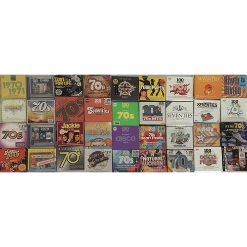 3656 - 1970's (mainly) - a collection of mostly new/unplayed CD's (x35 approx.) & Book