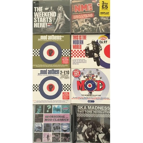 3660 - MOD & SKA (mainly) - a collection of mostly new/unplayed CD's (x8)